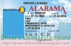 Florida drivers license font